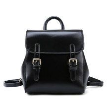 Vintage Lady backpack Small lady Leather Backpack PU Leather Backpack